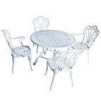 ReHome Alüminyum Masa Sandalye Takımı cg721