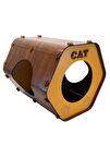 BTF-103 Kedi Evi ve Köpek Evi - 3mm Ahşap MDF - Portatif - Altıgen şekilli - Üç Girişli