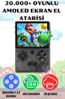 20.000 Oyunlu AMOLED Ekranlı Atari El Konsolu Retro Oyun Keyfi