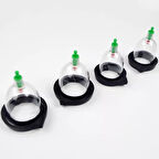 DDS Terapi Biomeridyen Cihazı Uyumlu Akımlı Masaj Kupa Seti