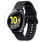 Samsung Galaxy Watch 4 Bluetooth 40mm Ön Darbe Emici Ekran Koruyucu Nano Cam (4 Adet)