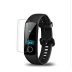 Honor Band 4 Ön Darbe Emici Ekran Koruyucu Nano Cam (4 Adet)
