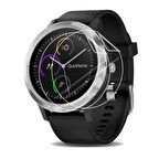 Garmin Vivoactive Hr Ön Darbe Emici Ekran Koruyucu Nano Cam (4 Adet)