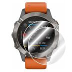 Garmin Fenix 6 Pro Ön Darbe Emici Ekran Koruyucu Nano Cam (4 Adet)