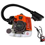 Mini Çapa Makinesi Borulu Filitreli Motoru 3.1 Hp