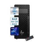 Hp Z2 Tower G1I Intel Core Ultra 9 285 64GB Ddr5 512GB SSD Intel Arc Graphics  Windows 11 Pro Masaüstü İş İstasyonu A2KX8ESP21 + Zettausbbellek