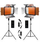 Yongnuo YN900 Bi-Color Led Işık 2'li Set