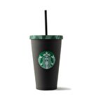 Starbucks® Klasik Seri Soğuk Içecek Bardağı-Mermer Efektli 473ML