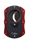 Colibri Wood S-Cut Kırmızı - Siyah Puro Makası Kesici