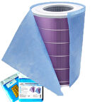 Filterhauz Xiaomi Mi Uyumlu Air Purifier 4 İçin Toz Tutucu Filtre 6 Adet