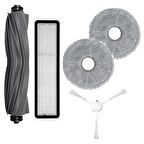 Dreame D10S Pro Beyaz Filtre Fırça Mop Yedek Set