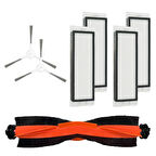 Xiaomi X20 , X20 + Plus Uyumlu Beyaz 7 Parça Yedek Set