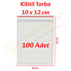 10x12 cm. Kilitli Torba (100 Adet)