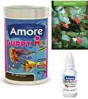 Guppy Mix Granules 250ml, Sera Flora 30gr Balık Yemi, Multivitamin Set