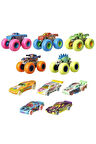 Hot Wheels Monster Trucks Karanlıkta Parlayan Araçlar Paketi Hot Wheels Monster Trcuks Araba Seti