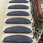 Shaggy Kendinden Yapışkanlı Merdiven Basamak Paspası / Halısı