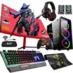 Zeiron AFX45 AMD 3600 32 GB DDR4 RAM 256 GB SSD AMD Radeon RX 550 FreeDos Masaüstü Bilgisayar 