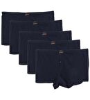 5 Adet Büyük Beden Redzone Penye Boxer Lacivert