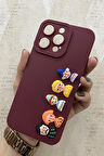 Apple iPhone 15 Pro Max Uyumlu 3D Cartoon Tasarım Soft Kılıf