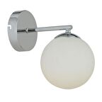 Apliqa Elvin Krom Kaplama Modern Banyo - Yatak Odası Duvar - Yatak Başı Krom Aplik 