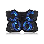 Dexim DNA001 4 Fan Ledli Notebook Soğutucu Stand
