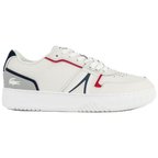Lacoste L001 1 SMA Leather Mens Sneaker Hakiki Deri Erkek Günlük Spor Ayakkabı Krem