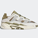 Adidas Niteball Leather Unisex Shoes Khaki Hakiki Deri Unisex Günlük Spor Ayakkabısı Haki