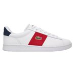 Lacoste Carnaby Set CGR 1251 SMA Leather Mens Sneaker Hakiki Derri Erkek Günlük Spor Ayakkabı Beyaz