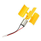 Dc Mikro Motor Küçük Led Dikey Eksen Rüzgar Türbini Jeneratörü