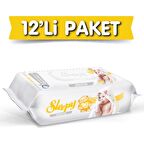 Sleepy Sensitive 90 Yaprak 12'li Paket Islak Mendil