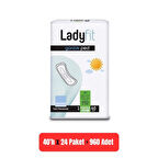 Lady Fit Günlük Ped No: 1 Normal 40 lı x 24 Adet