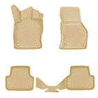 Rizline Audi A3 2013-2020 İle Uyumlu 3D Havuzlu Paspas Bej