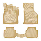 Rizline Volkswagen Passat B8 2015 Sonrası İle Uyumlu 3D Havuzlu Paspas Bej