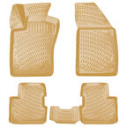 Rizline Fiat Egea Hb 2015 Sonrası İle Uyumlu 3D Havuzlu Paspas Bej