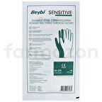 Beybi Sensitive Pudrasız Steril Eldiven No: 6.5 50'li