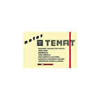 Temat Yapışkanlı Not Kağıdı 50X75Mm Pastel Sarı