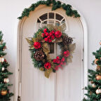 YILBAŞI KAPI ÇELENGİ 24CM