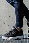 Fila Disruptor Low Unisex Sneaker Siyah Yüksek Taban Günlük Spor Ayakkabı