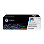 Hp CE411A (305A) Kutusu Hasarlı Mavi Orjinal Toner