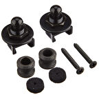 Fender Security Strap Locks Black (2) Askı Kilidi Locks - Buttons