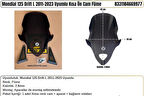 Mondial 125 Drift L Füme (2011-23) Siperlik Camı