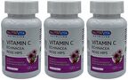 Vitamin C Vitamini Echinacea 3x120 Tablet Ekinezya Kuşburnu Ekstresi