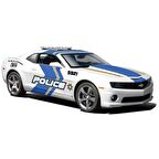 Maisto 1:24 2010 Chevrolet Camaro SS RS Police Model Araba - Beyaz