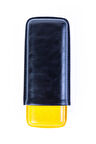 Cohiba Sarı-Siyah İkili Deri Puro Kılıfı