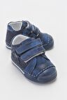 Mnpc Erkek Çocuk Lacivert Hakiki Deri İlk Adım Günlük Ayakkabı