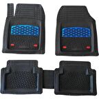 Safir Ford Fiesta Panelvan Uyumlu Universal Derin Havuzlu Paspas Krom Mavi