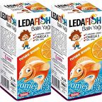 Ledapharma Ledafish Balık Yağı 150 Ml Portakal Aromalı- 2 Adet