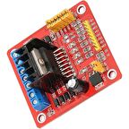 L298N Çift H Köprülü DC Step Motor Sürücü Kartı
