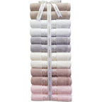 Özdilek Elissa Yüz Havlusu 12 Adet-6 Renk- 50X80 cm