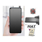 Realme C30 Ekran Koruyucu Mat Seramik Tam Kaplayan Esnek Cam Nano Ekran